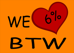 Sickmann verlaagde btw actie